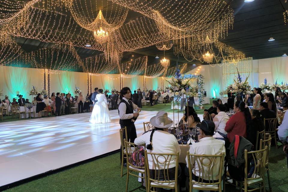 Pista principal para el baile
