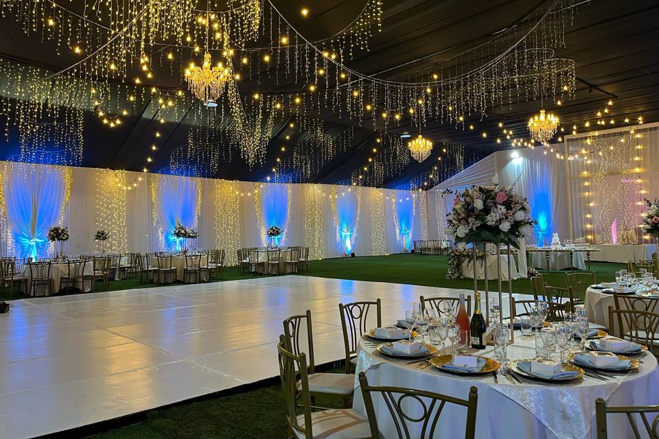 Decoración de todo el salón
