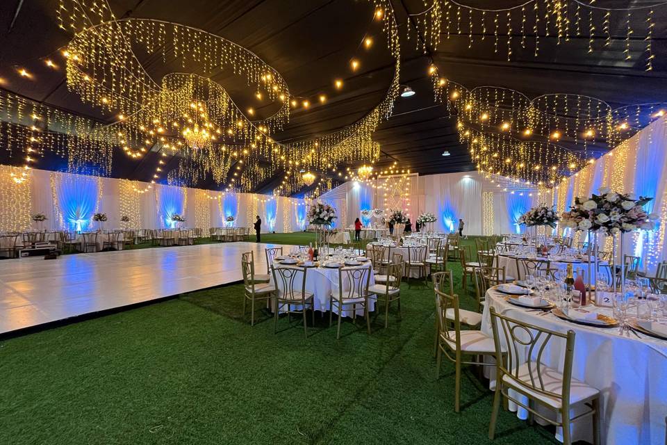 Decoración de todo el salón