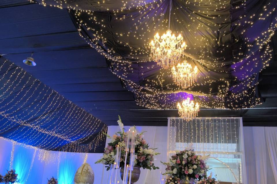 Decoración de todo el salón