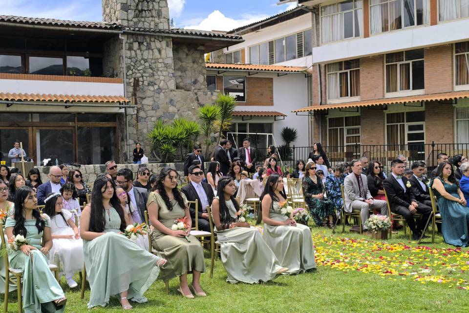 Central garden del real hotel