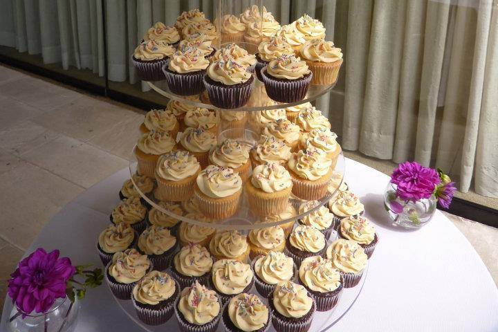 Torre de cupcakes