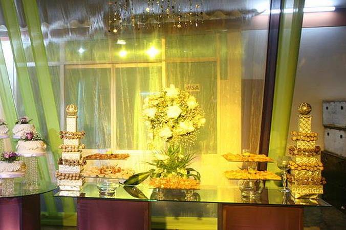 El buffet para su boda