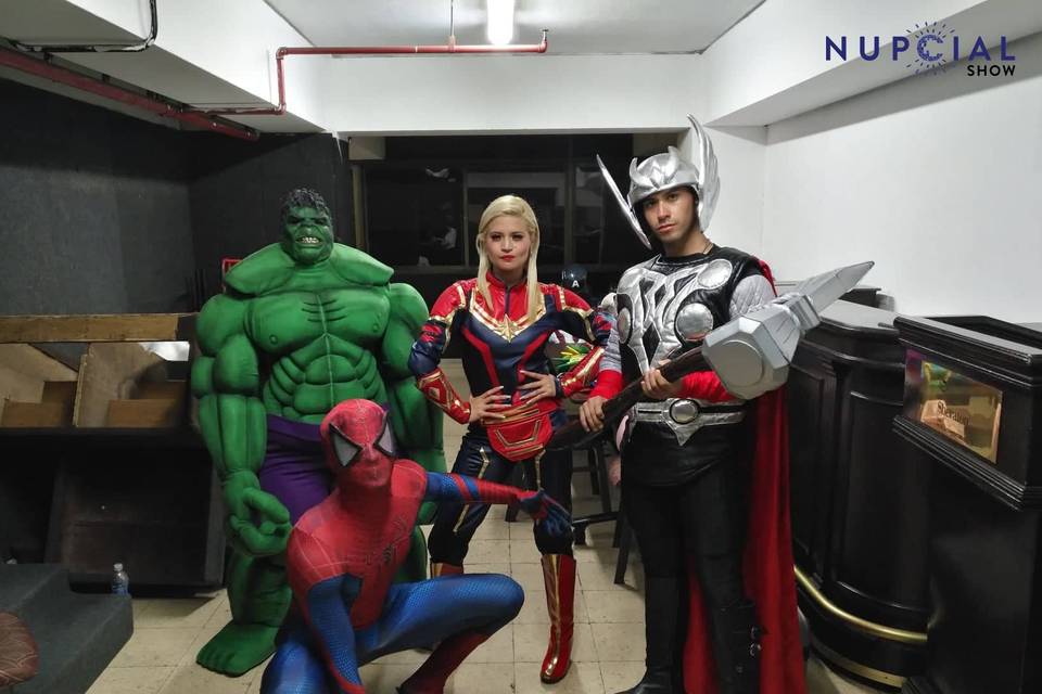 Temática Marvel Avengers