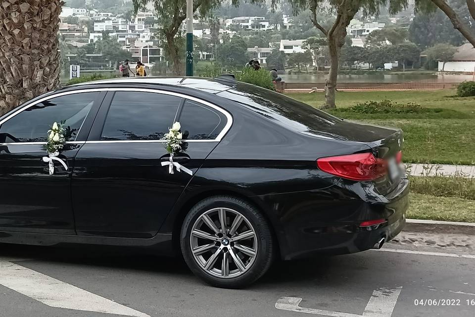 Auto de lujo BMW 520i Año 2020