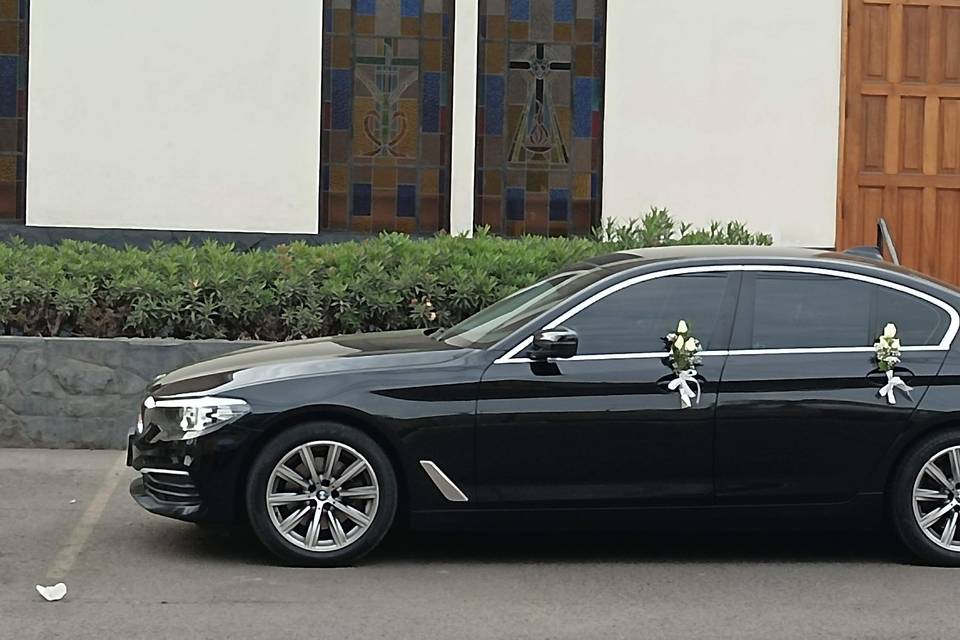 Auto de lujo BMW 520i Año 2020