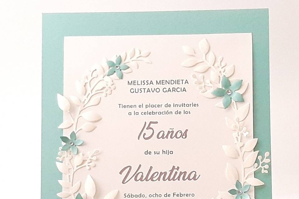 Invitaciones troqueladas