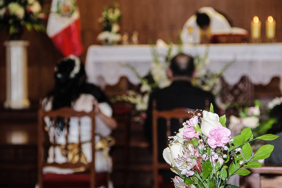 Empezando la ceremonia