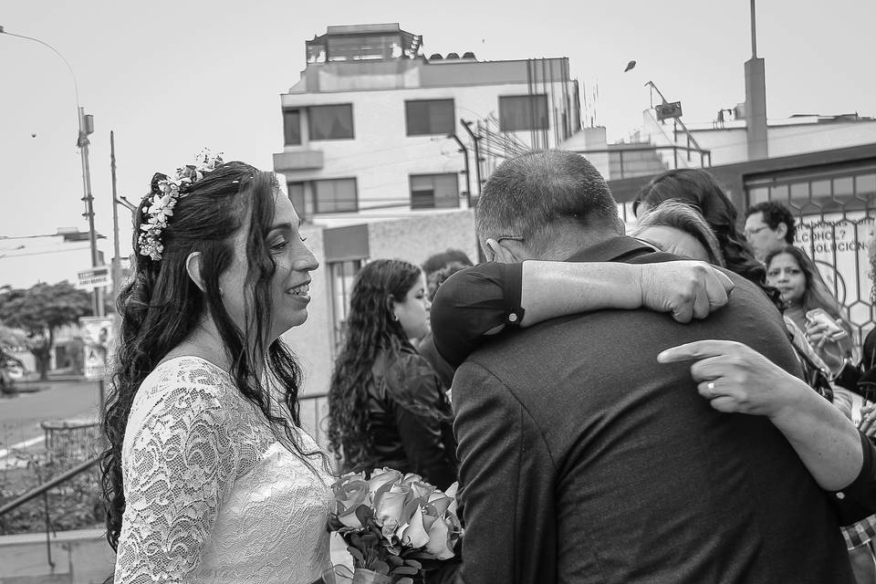 Felicitaciones a los novios