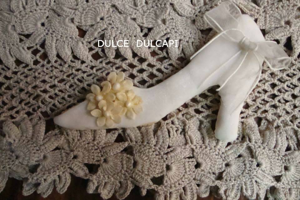 Galleta zapato de novia