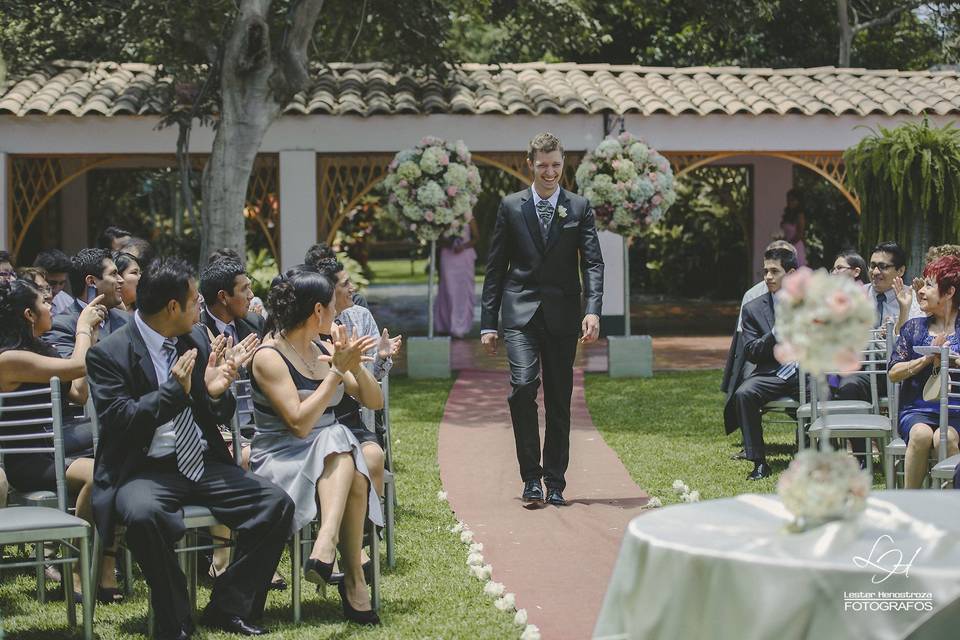 Fotografía de boda real