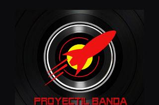 Proyectil Banda logotipo