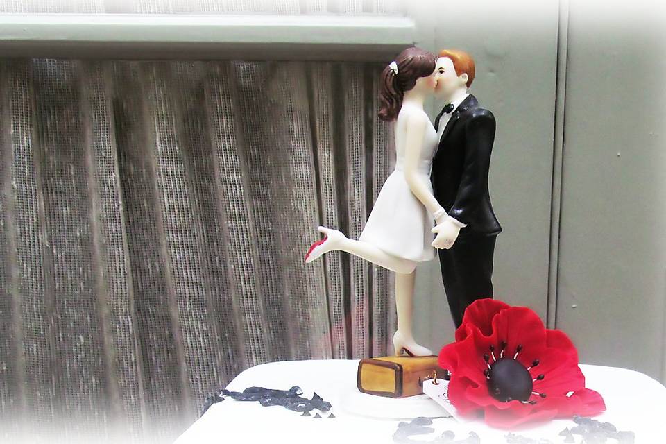 El pastel de boda