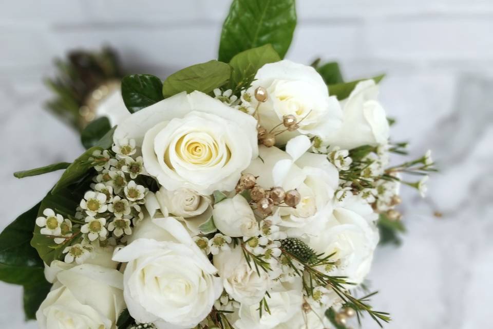 Bouquet clásico de rosas