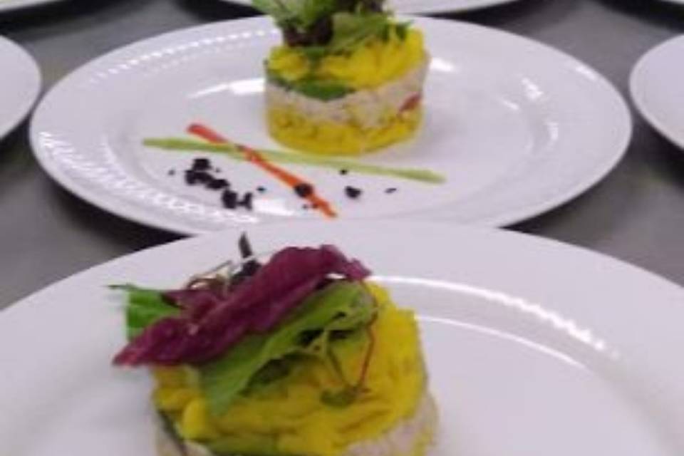 Causa rellena de atún