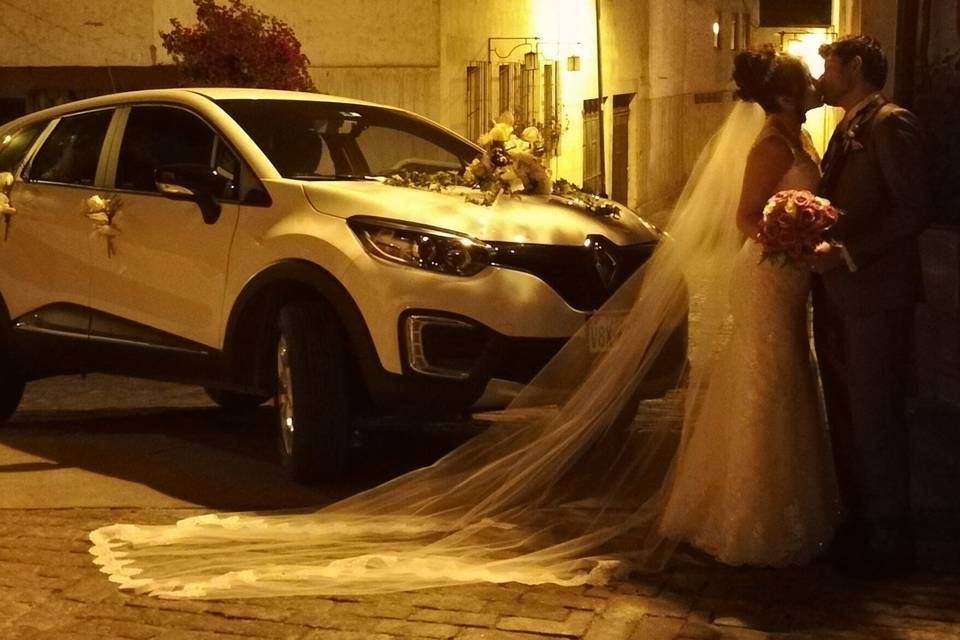 Auto para boda