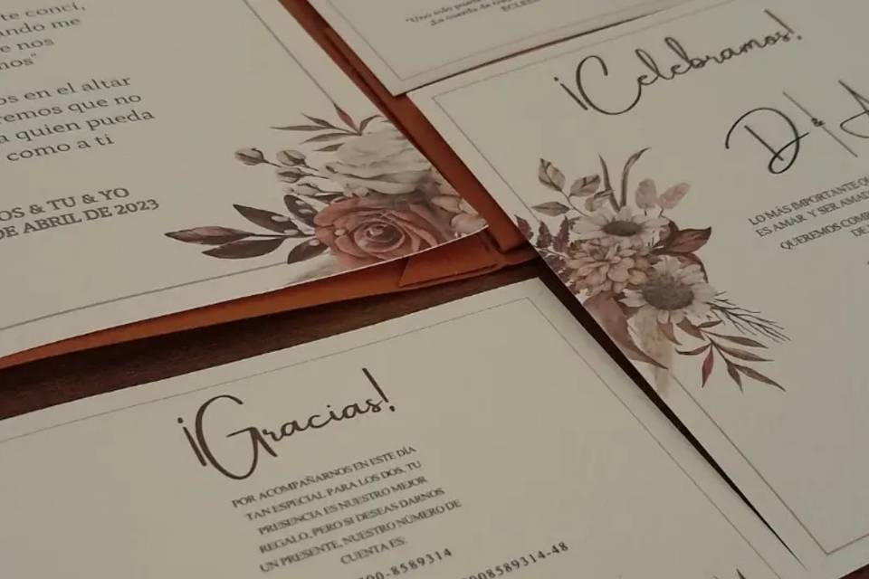 Invitaciones y Detalles
