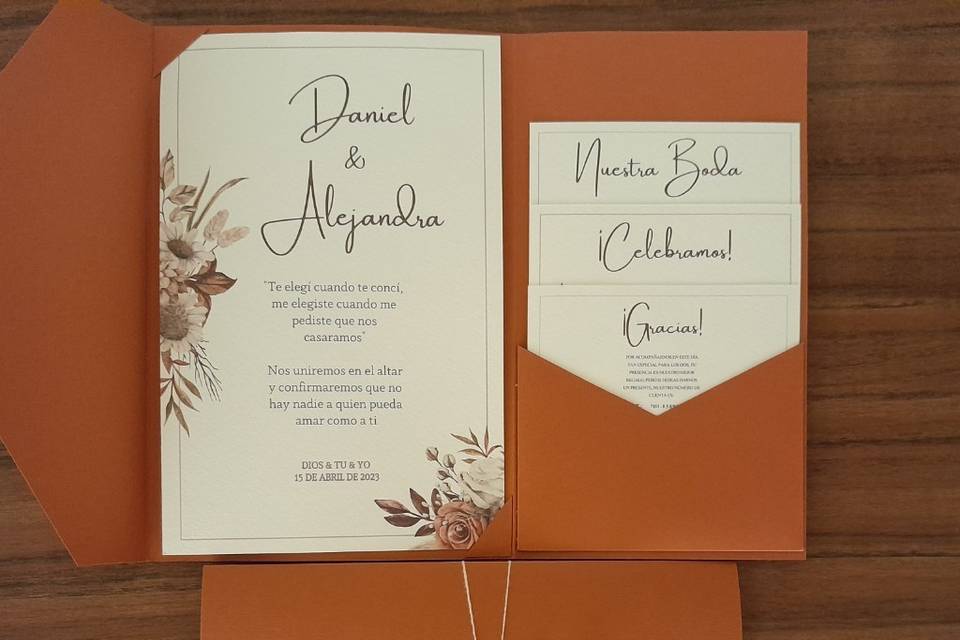 Invitación matrimonio