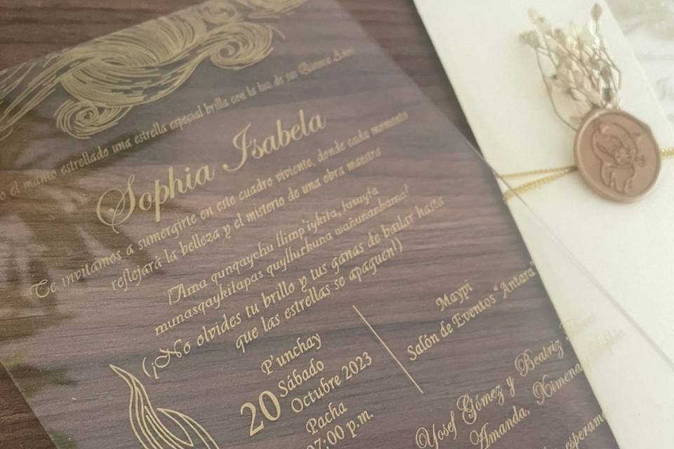 Invitación de Matrimonio