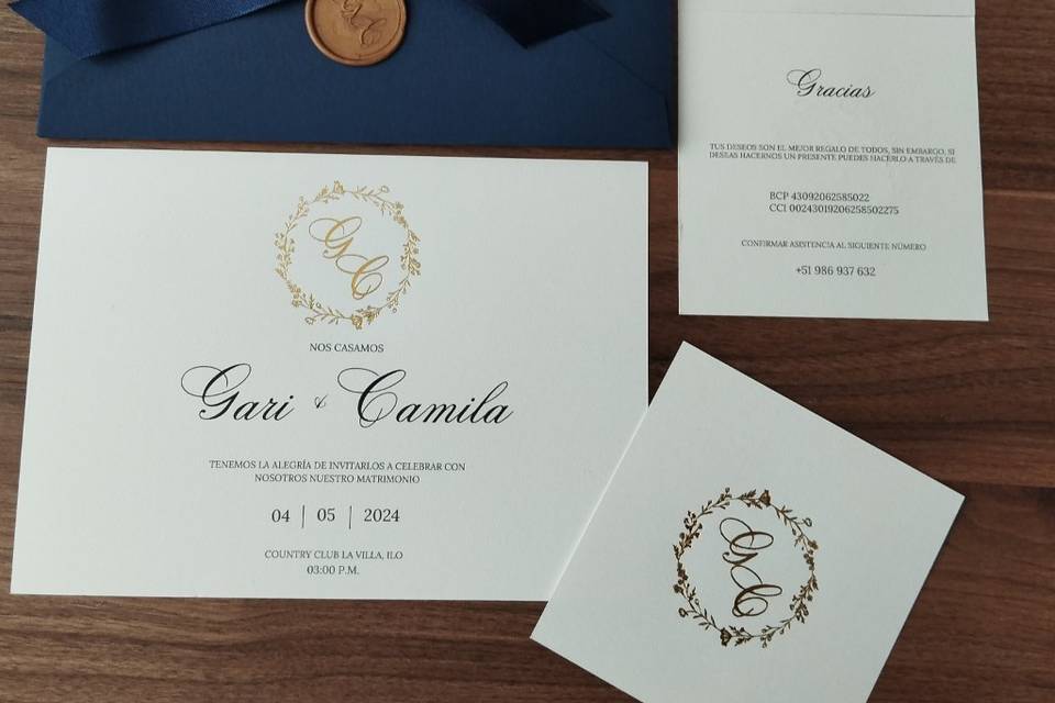 Invitación de Matrimonio