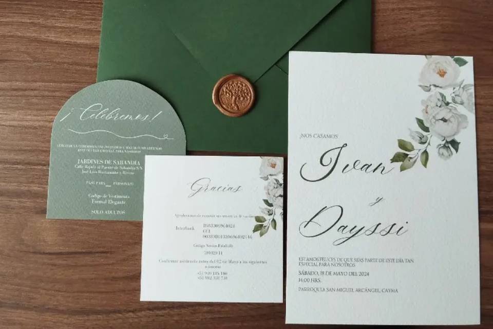 Invitación de Matrimonio