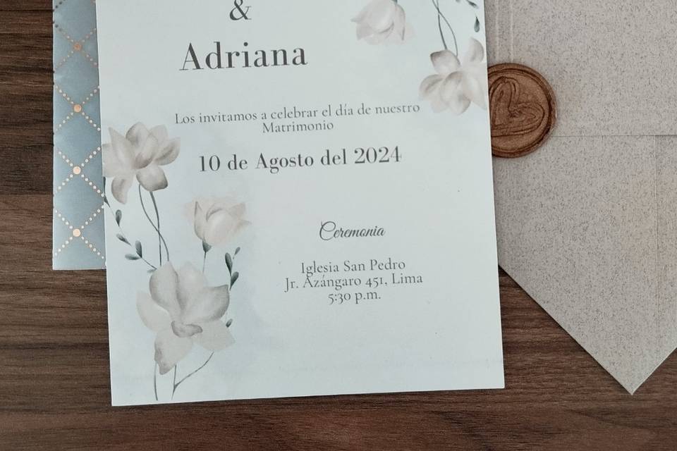 Invitación de Matrimonio